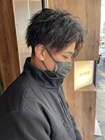 アヴァンス 天王寺店(AVANCE.) MEN'S HAIR センターパート×ツイスト×ツイスパ