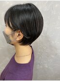 30代40代にも人気☆トップふんわりメリハリくびれショートボブ