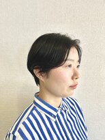 ヘアスペース クレール(hair space clair) 【clair 清水恭平】20代30代40代横顔美人ショート