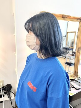 コワファースト  させぼ五番街店(COIFF1RST) ブルーブラック