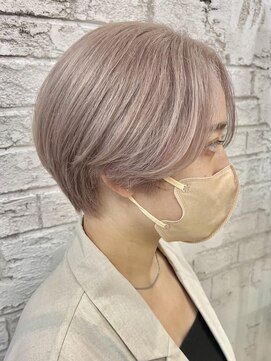 プライズ 池袋店(prize) ホワイトパールハイトーンダブルカラーブリーチ池袋　4061