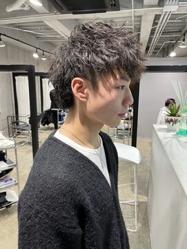 ディセンシー(Dicency) 【Dicency】メンズ マッシュウルフ×ツイストスパイラル