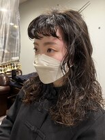 ウィーク 梅田(UiiC)&nbsp;アレンジ簡単 ◎ ロングパーマ【uiic stylist rira】