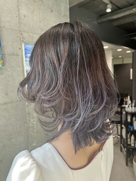 【ダブルカラー×レイヤーカット】