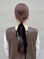 ヘアー アイス ルーチェ(HAIR ICI LUCE) 結婚式参列ヘアセットライブセットタイトセットアレンジ/今枝