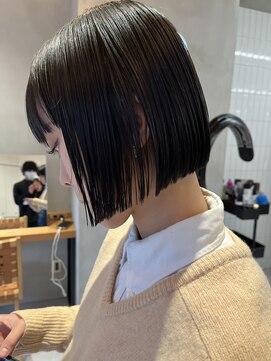 ニコ トウキョウ ヨコハマ(nico) ボブ/ミニボブ/切りっぱなしボブ/ミディアム/ショート