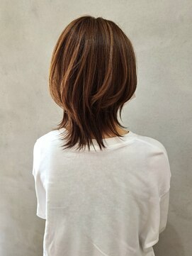 ルシードスタイルビギン(LUCIDO STYLE BEGIN) ミディアムウルフ