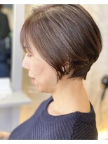 クリュウゲート 三鷹店(KURYU GATE)&nbsp;マッシュショート・ブラウングレージュ