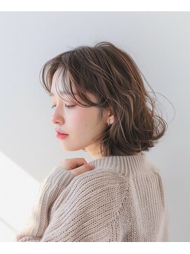 ヘア ケア オディール(Hair Care Odile) 【ボブスタイル】無造作ウェーブ