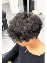 ノイセル 心斎橋(Noisyle)&nbsp;シャドウパーマ×無造作×韓国ヘア