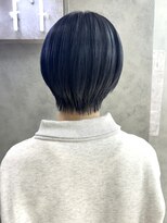 ヴェイン 渋谷(vain)&nbsp;ナチュラルショート ブルーブラック