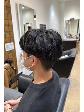 リシェールグリーン 越谷花田店(RICHAIR GREEN) カルマパーマ/ベリーショート/ダークアッシュ/ニュアンスパーマ