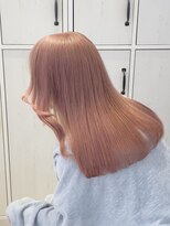 リー 梅田(Lee)&nbsp;ピンクカラー/ピンクミルクティー/ダブルカラー/艶髪