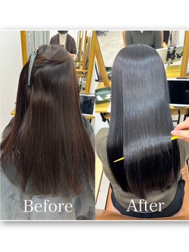 コットン(cotton) 髪質改善ストレートエステ