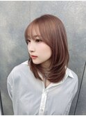 【kumu】韓国風レイヤー/小顔おくれ毛/くびれミディ/栄/名古屋