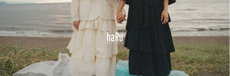 ハル ヘアスタジオ(haRu hair studio)のサロンヘッダー