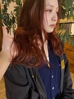 ノマド(nomad)&nbsp;オレンジベージュ/ロング/春カラー