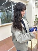 ロングパーマ　スパイラルパーマ　外国人風パーマ