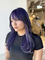 アマトウキョウ アユンチェ(AMA TOKYO×AYUNCHE) 韓国ヘア 2wayバング レイヤーカット くびれヘア 顔周り