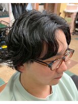 アポロカットステージ 相模大野店&nbsp;アップバング/ツーブロックマッシュ<理容室>[メンズ/相模大野]