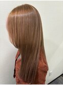 秋冬は明るめ暖色系