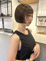 フィルムス 銀座(FILMS) くすみベージュ/ボブ/前髪/レイヤー/髪質改善/縮毛矯正/銀座