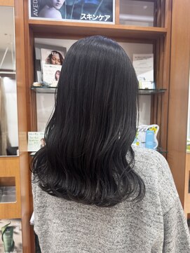 プランタンアヴェダ(printemps AVEDA) avedaケアで作る艶ミディ