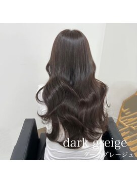 イオエ 表参道(ioe) 黒髪/オリーブグレー/小顔/ココアベージュ/髪質改善/縮毛矯正