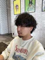 ステレオ ヘアデザイン 安城店(STEREO HAIR DESIGN)&nbsp;マッシュウルフ×波巻きパーマ（1月）