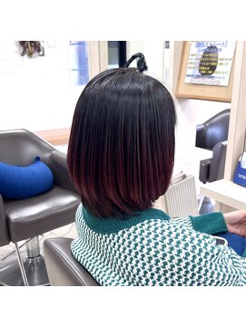 カフェアンドビューティー エスト 越谷(cafe&beauty est) ボルドーカラー