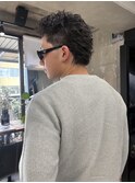 ウォリアーカット/波巻きツイストスパイラル/海外ヘア/fade