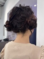 カシェル トウキョウ(Cashel Tokyo)&nbsp;ツインお団子　ヘアセット　ヘアメ