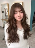 顔周りカット/韓国ヘア/髪質改善/熊本韓国/ワンホンレイヤー