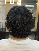 フランクスバーバーリザーブ 人形町店(FRANK’S BARBER RESERVE)&nbsp;波巻きツイストスパイラル/リバースセンターパート/人形町y