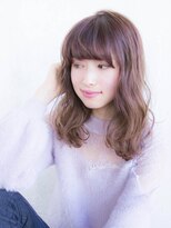 リリアン 青山(relian) ラベンダーアッシュで柔らかさを