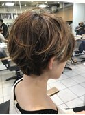 前下がりショート YACHI