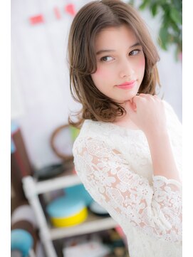 ミック 日暮里店(miq) 薫るフェミニンゆらぎミディb