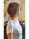 フェザーショートボブ