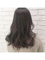 オーバーヘアー 姫路店(over hair) 赤みのない柔らかいカラー!!アディクシーで綺麗な透明感を☆