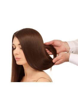 《Aria★お花茶屋》ダメージレスにうるツヤ髪を実現!自然なストレートに★クーポン利用でプレゼント付♪