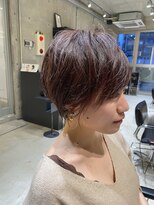 ヘア デザイン リスク(HAIR DESIGN RISK)&nbsp;【RISK 高橋勇太】くせ毛を生かした束感ニュアンスショート