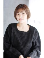 ロア ミオ 仙台駅前(Loa mio)&nbsp;【Loamio】透け感バングショート【30代/40代/50代/60代】