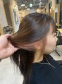 アグ ヘアー ピュアレ 六甲道店(Agu hair phyale) インナーカラーでワンポイントオシャレに☆