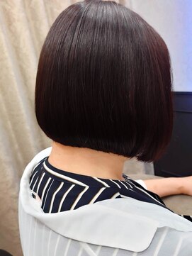 フォックスヘアー(fox.hair) ナチュラルショートボブ/fox.hair