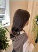 大人かわいいレイヤースタイル☆透明感シアーアッシュブラウン