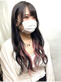 #インナーカラー#プルエクステ