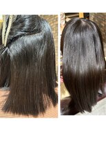 リト 西梅田店(Retto:) 髪質改善×ミディアムヘア@伊達