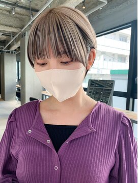 アイティーバイアルバム 八王子店(IT by ALBUM) ハイトーンショート_大人ガーリーチョコレート_ba458261