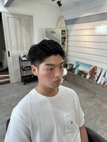 スウェル 船橋店(Swell)&nbsp;ハイライト/マッシュパーマ/束感/波巻き/メンズ1