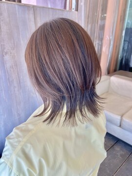 ココカラヘアー ニコ(cococara hair nico) 20代/30代/大人可愛い/小顔ひし形/ウルフ/ミディアムレイヤー☆
